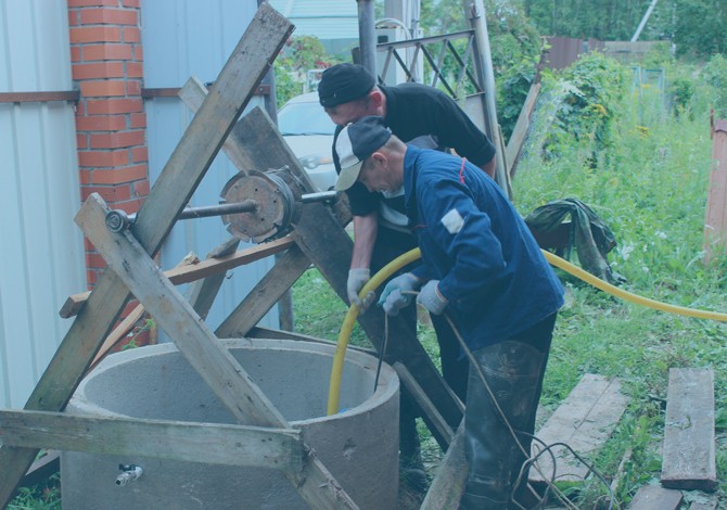 Чистка колодца в Волоколамском районе от 5000 руб.